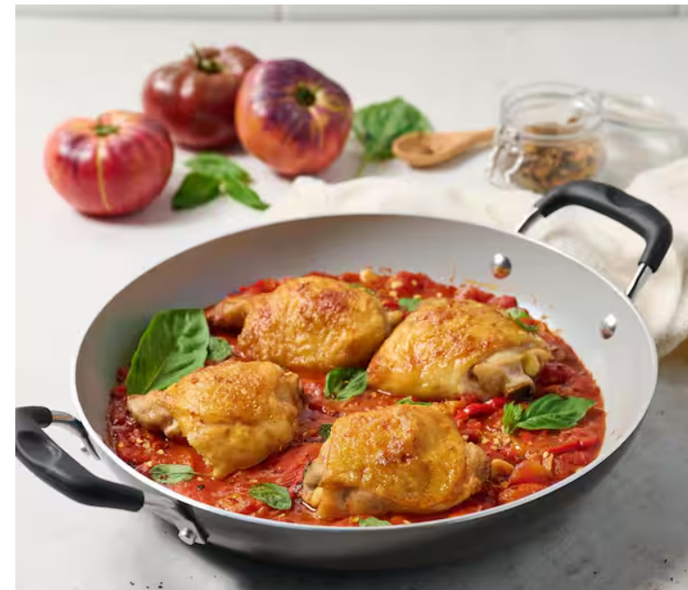 Tramontina Nesting 11-Piece Heavy-Gauge Aluminum Nonstick Cookware Set Dark Gray