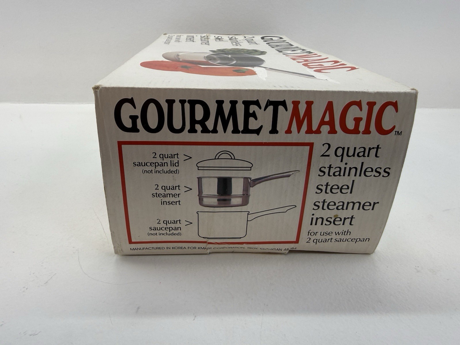 “Stainless Steel 2 Qt Steamer & Double Boiler Insert – 17cm (6.7 in) OD