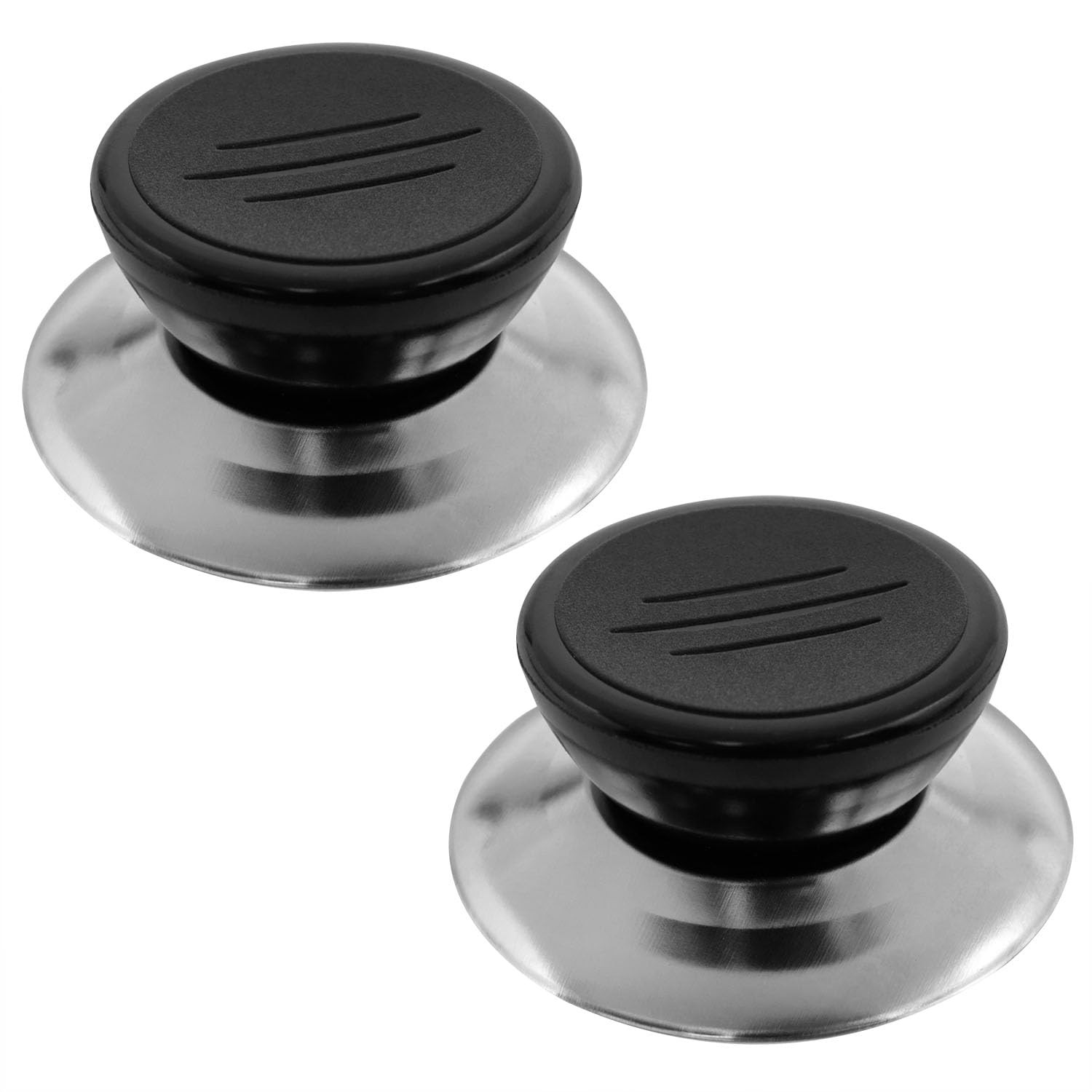 Pot Handles ReplacementPot Lid Top Knob Black 40 * 40 * 25mm/1.57 * 1.57 * 0….
