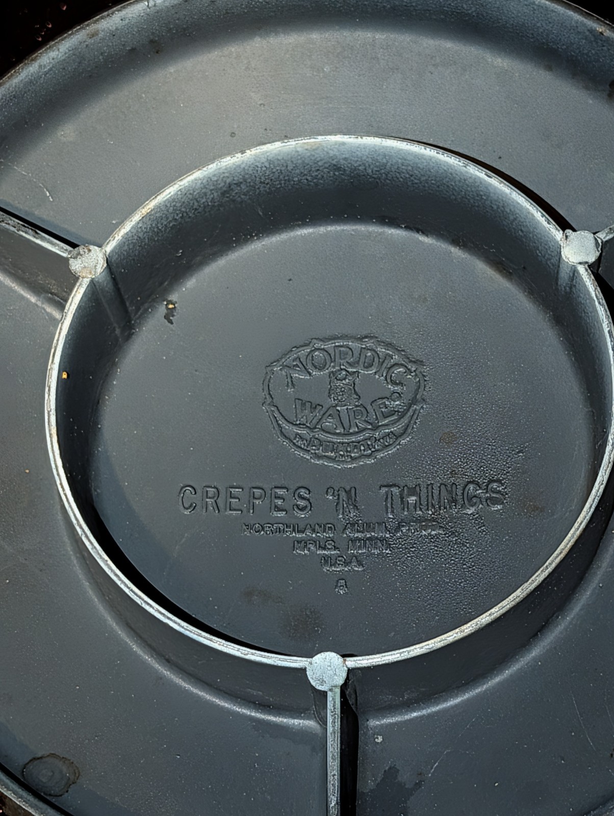 Vintage Nordic Ware Crepes ‘n Things Cast Aluminum Crepe Pan USA