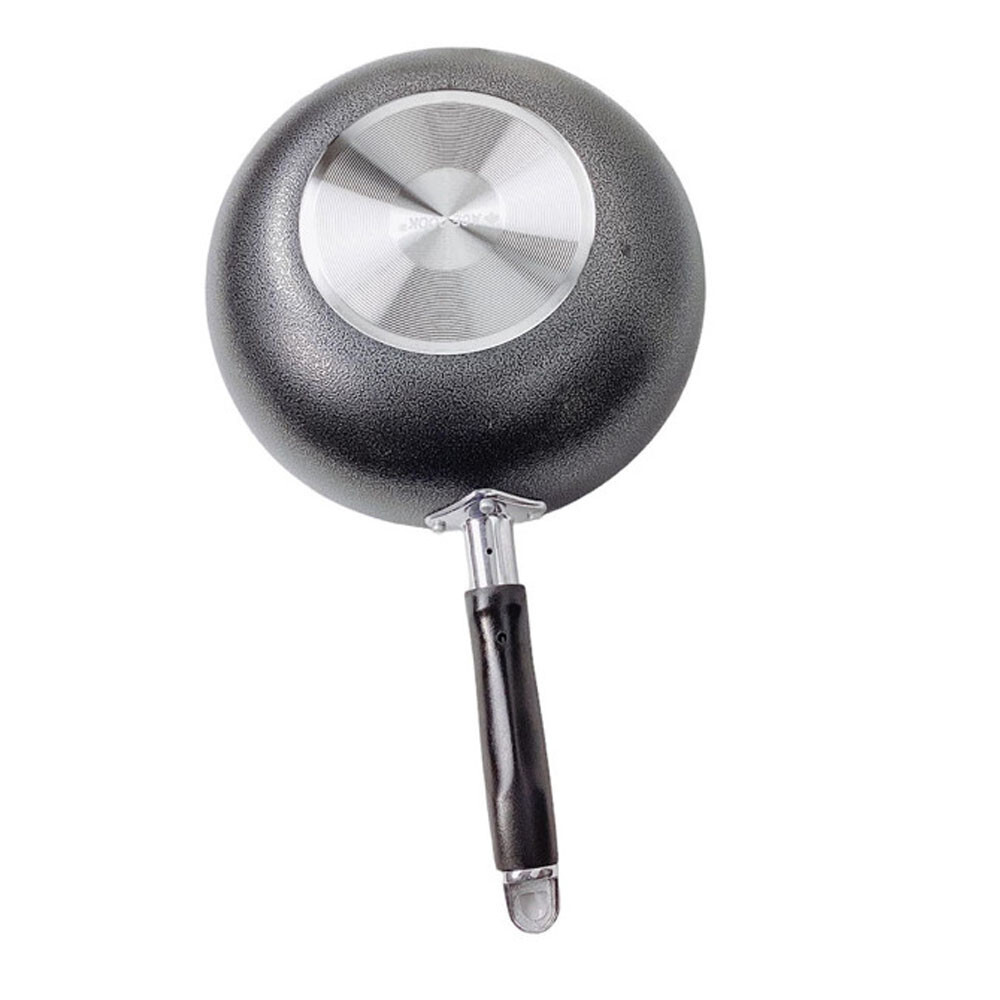 Nonstick Coating Deep Frying Pan Saute Pan with Lid, 10″ Fry Pan, Plastic Handle