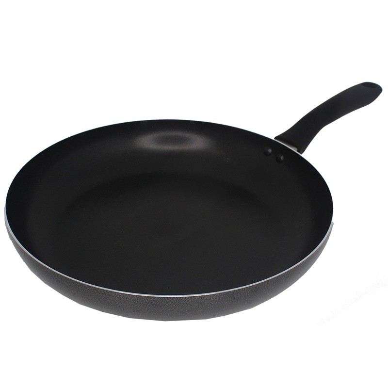 Nonstick Aluminum Fry Pan Ergonomic Handle Kitchen Essential Frying Sautéing New