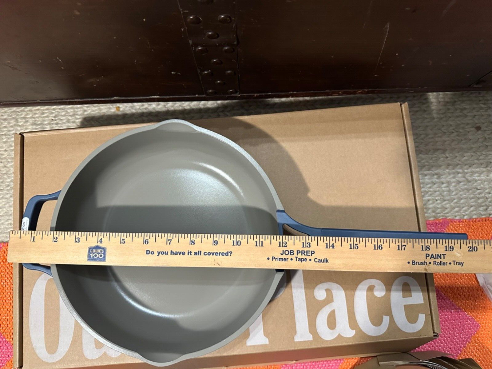 Our Place Always Pan 2.6 Qt 10.5” w/ Wooden Spoon + Steamer Basket -2.0 Sage