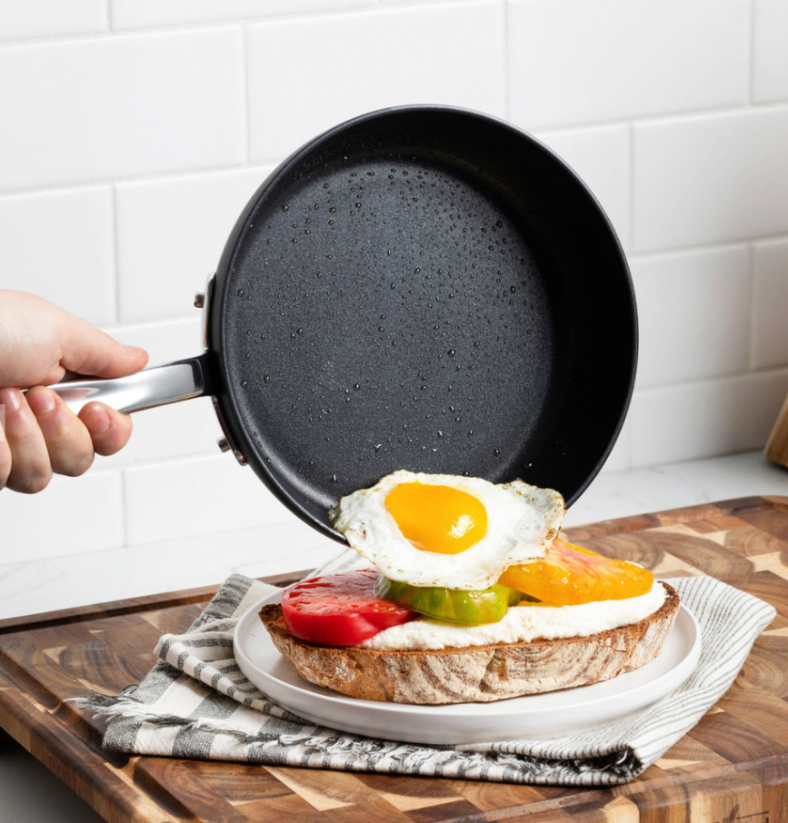 All-Clad HA1 Expert Nonstick Fry Pan Set 8 & 10 Inch Induction Safe NEW 100%