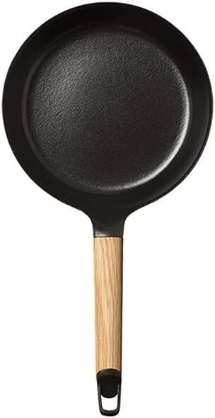 Vermicular Frying Pan 20cm Oak Gas/IH Compatible Cast Iron Enamel FP20-OK japan