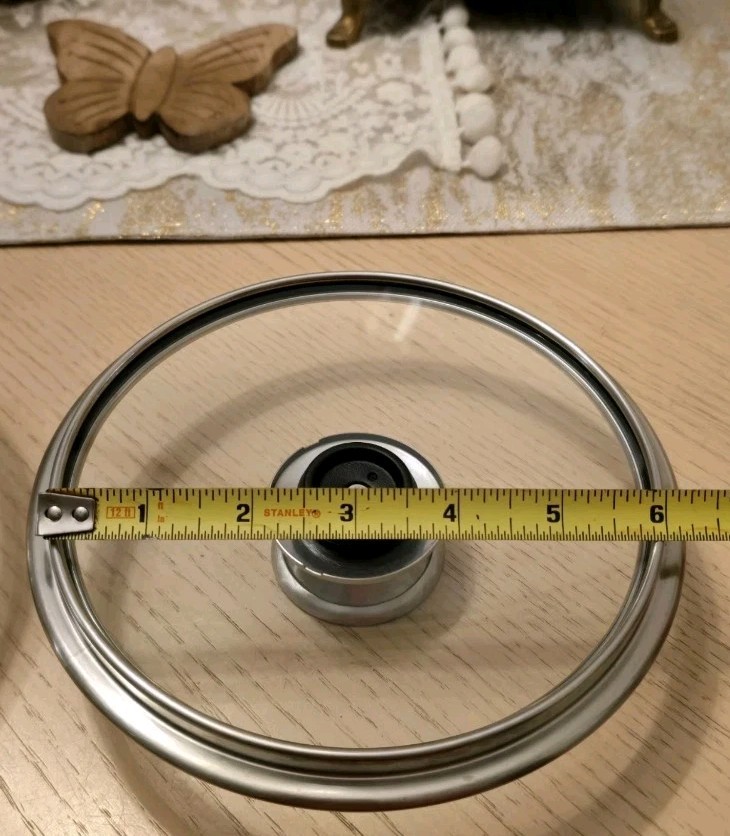 Ninja Foodi Nest System Replacement Glass Lid 6.3 in. for C53300