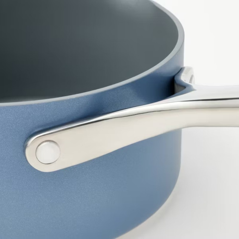 1.5qt Nonstick Ceramic Coated Aluminum Sauce Pan