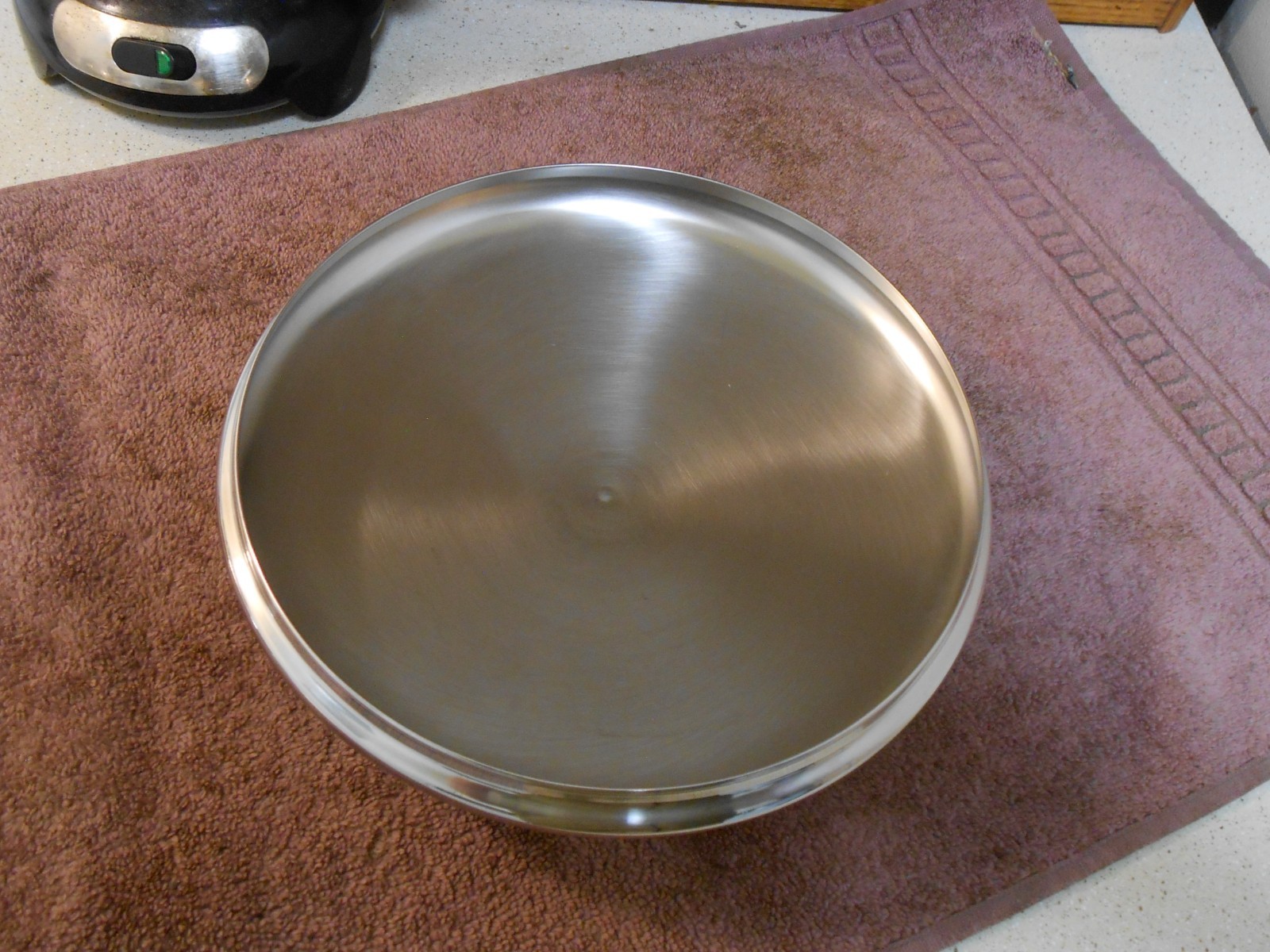 REVERE WARE Stock Pot LID Stainless (fits 4 1/2, 6 & 8 qt. pots w/9 3/8″dia.)