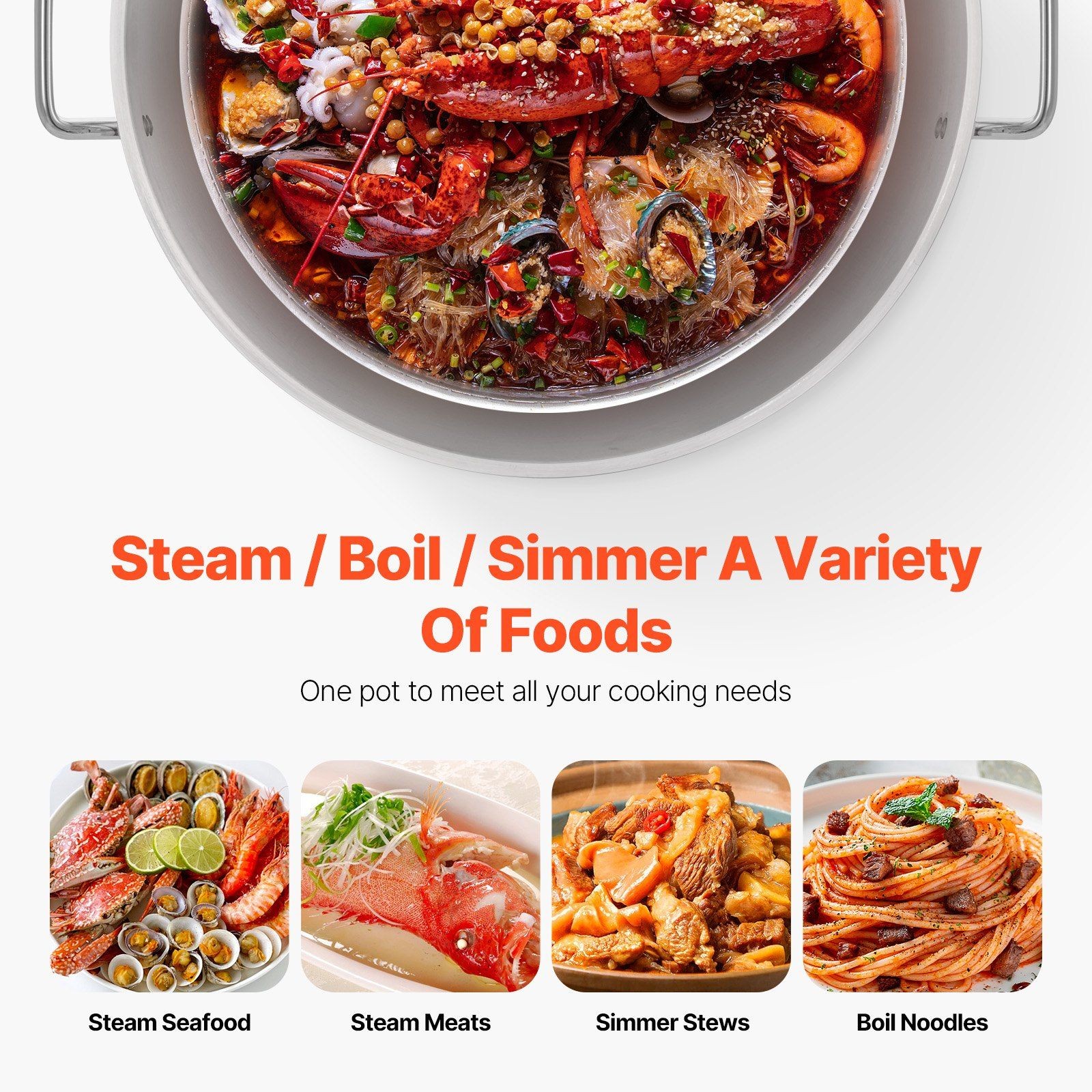 60Qt Seafood Boiling Kit with Oil Filter 100K BTU Outdoor Cooking