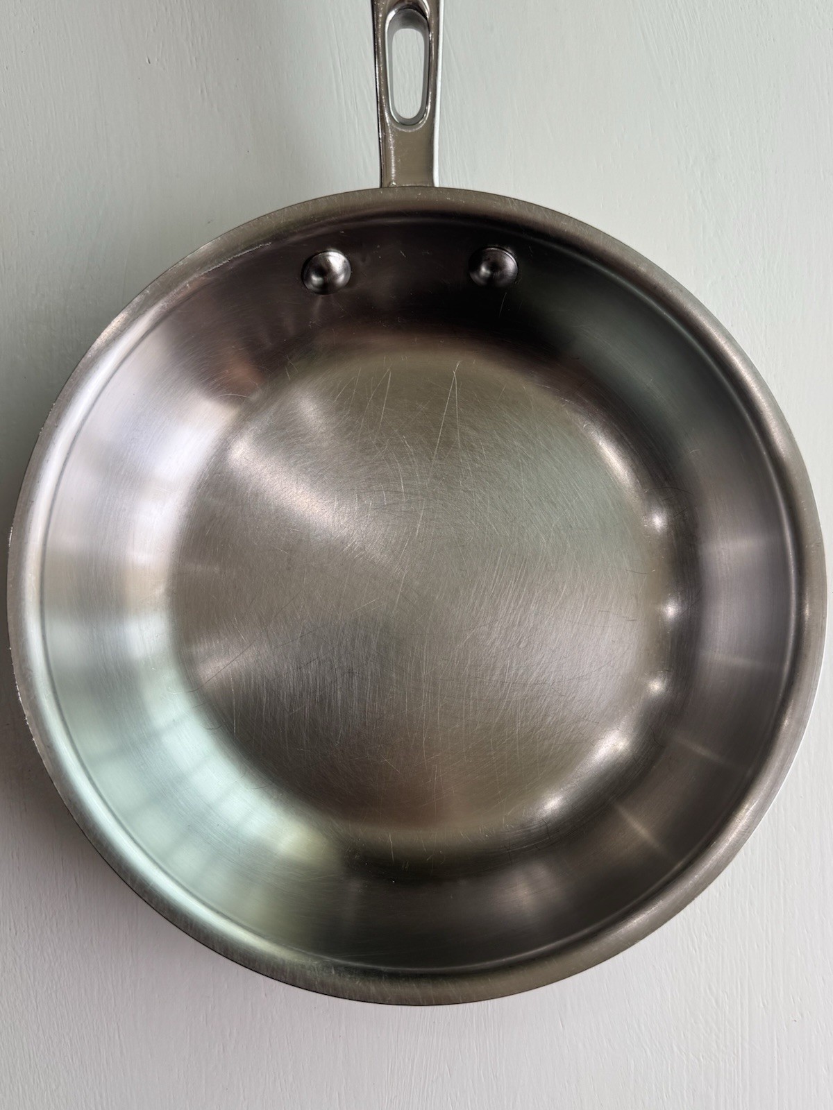 ALL-CLAD METALCRAFTERS Made in USA 8 Inch Copper Core Skillet Stainless Fry Pan