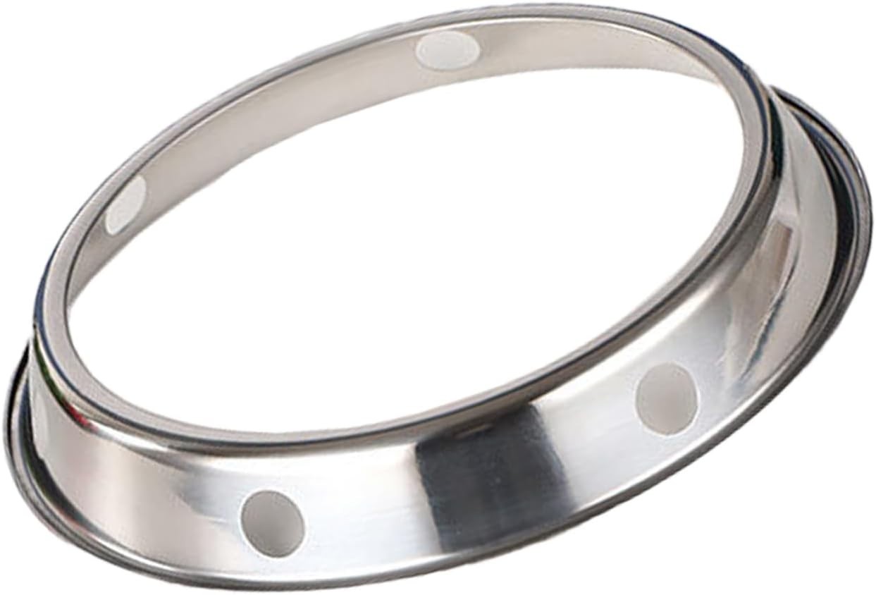 Durable Stainless Steel Wok Stand for Round-Bottom Woks – 7.7 in Top Diameter