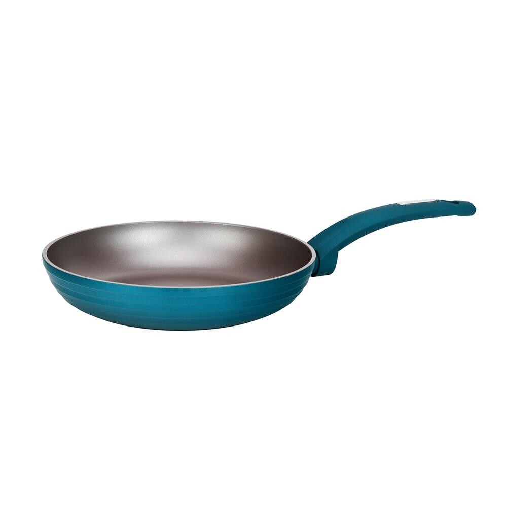 NutriChef 11” Large Fry Pan-Non-Stick w/ Light Gray Inside for NCCW12GR
