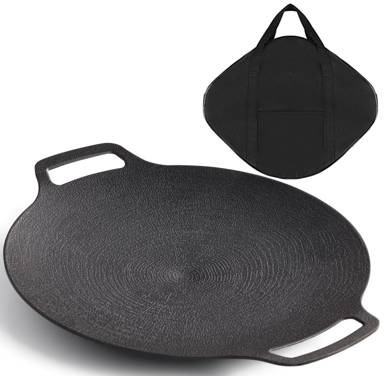 Parrilla Coreana 13” Antiadherente BBQ para Gas Inducción y Exterior, Nuevo