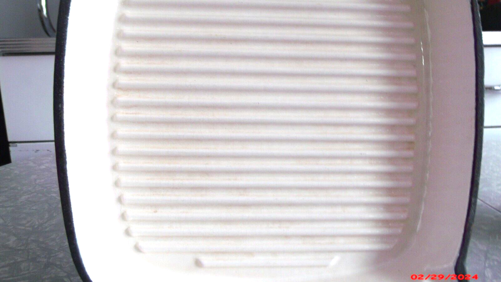 TECHNIQUE 9″ CAST IRON ENAMELWARE SQUARE PANINI GRIDDLE