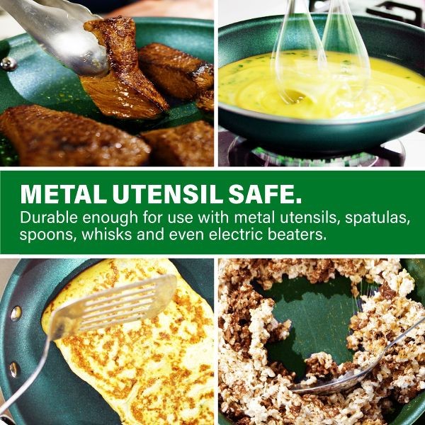 Granitestone Emerald 10″ Premium Nonstick Coating Fry Pan with Stay Cool Handle