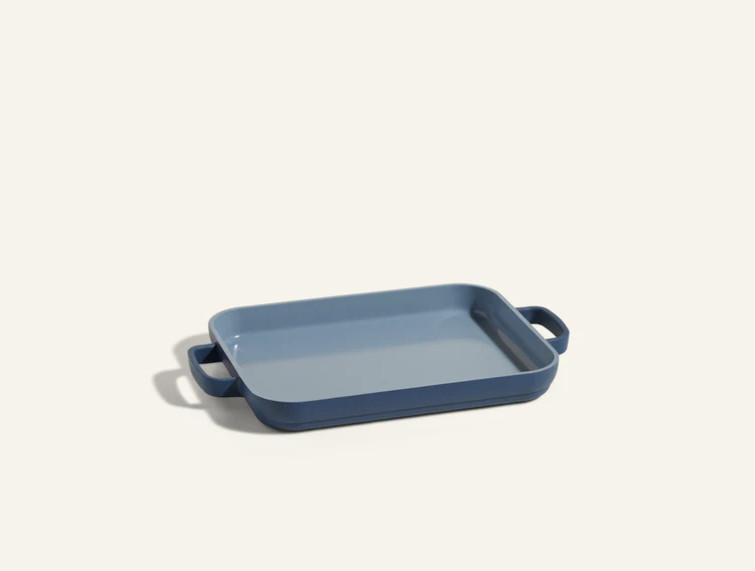 Our Place Mini Griddle Pan – Nonstick Ceramic Pan for Stovetop & Oven Blue Salt