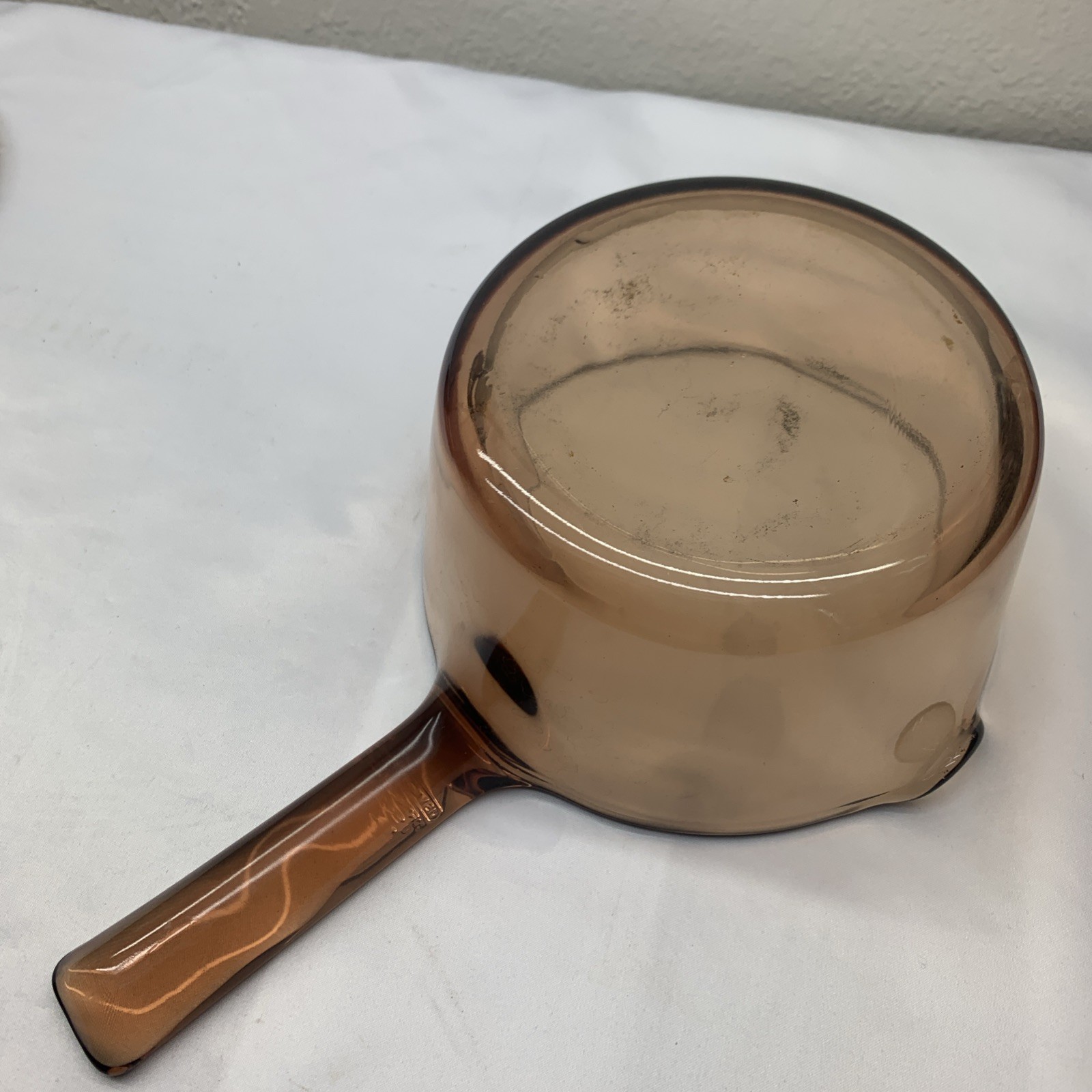 Vision Corning USA 1L Amber Sauce Pan w/ Lid & 0.5L Skillet