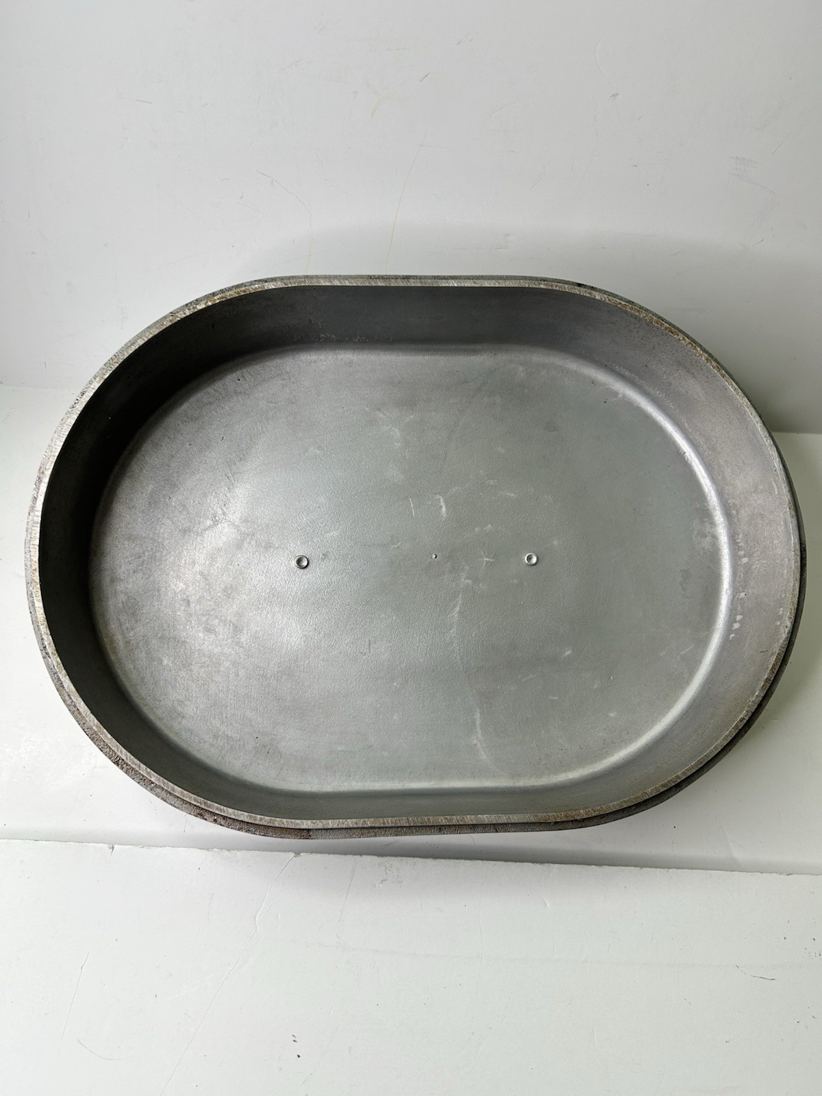 Magnalite GHC USA 16 In Roaster Dutch Oven Cooking Pot With Insert Turkey