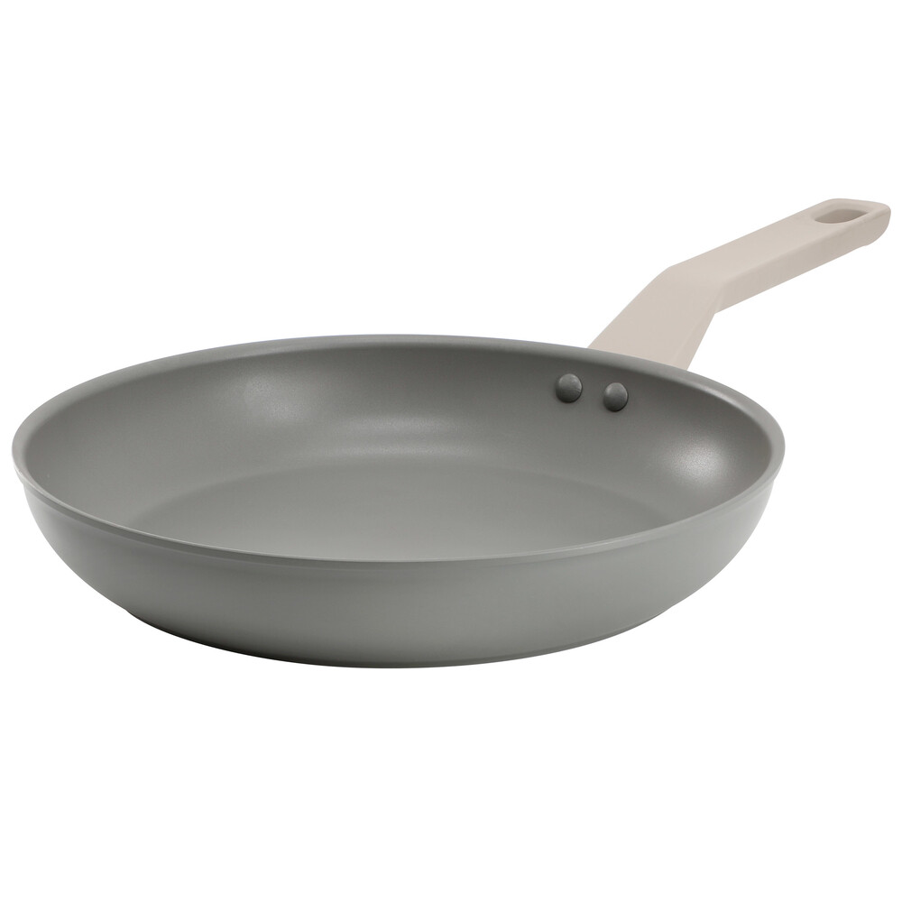 Oster 137748.01 Ambrose 12 Inch Nonstick Aluminum Frying Pan In Matte Grey