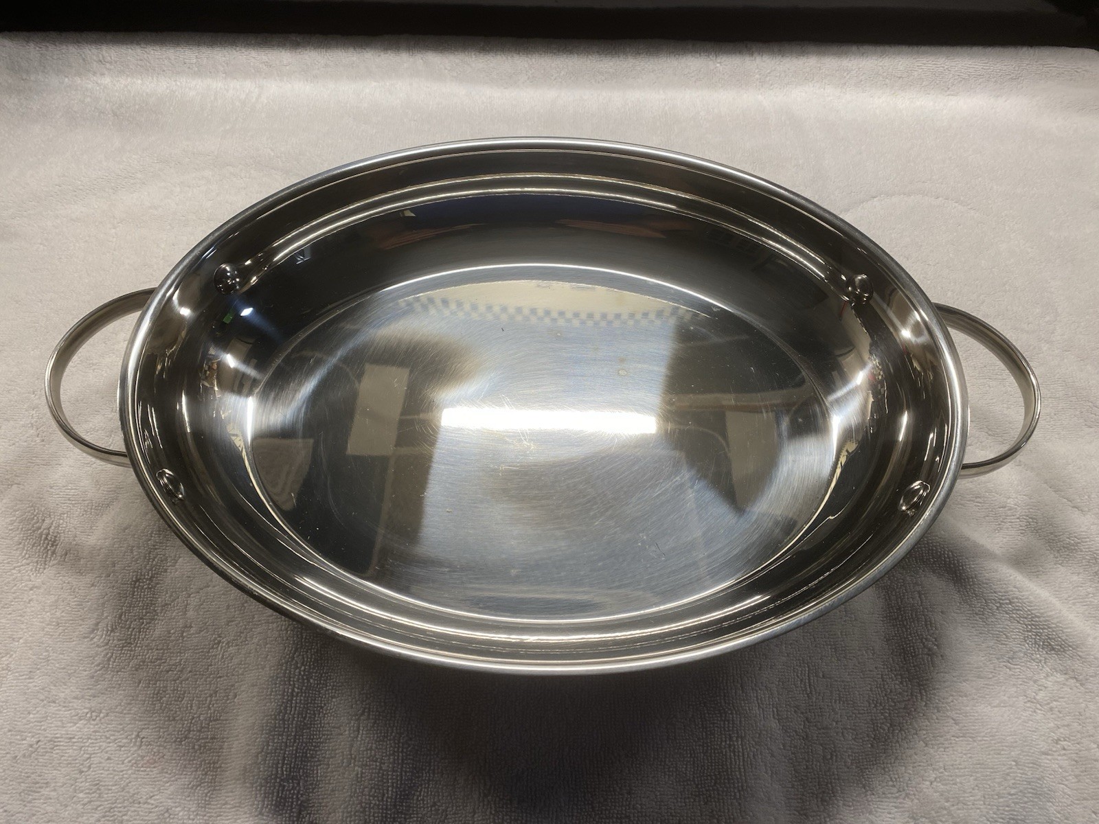 18/10 Princess House Casserole 13” 2.5 Qt With Lid