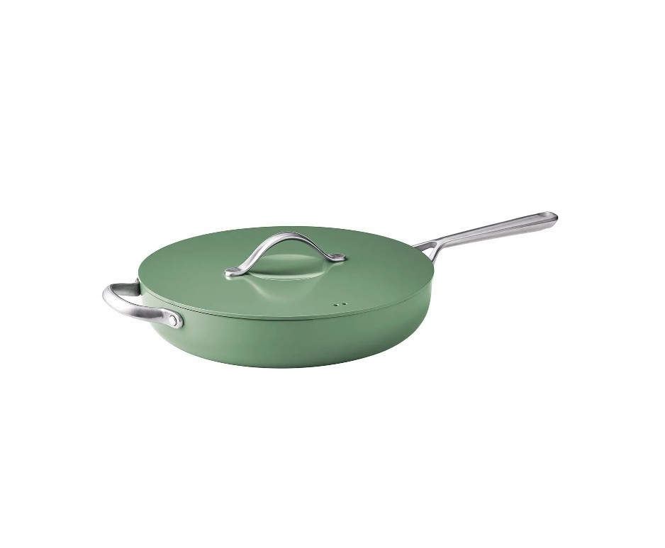 5.5-Quart Modern Ceramic Jumbo Cooker Nonstick All Cooktops Durable