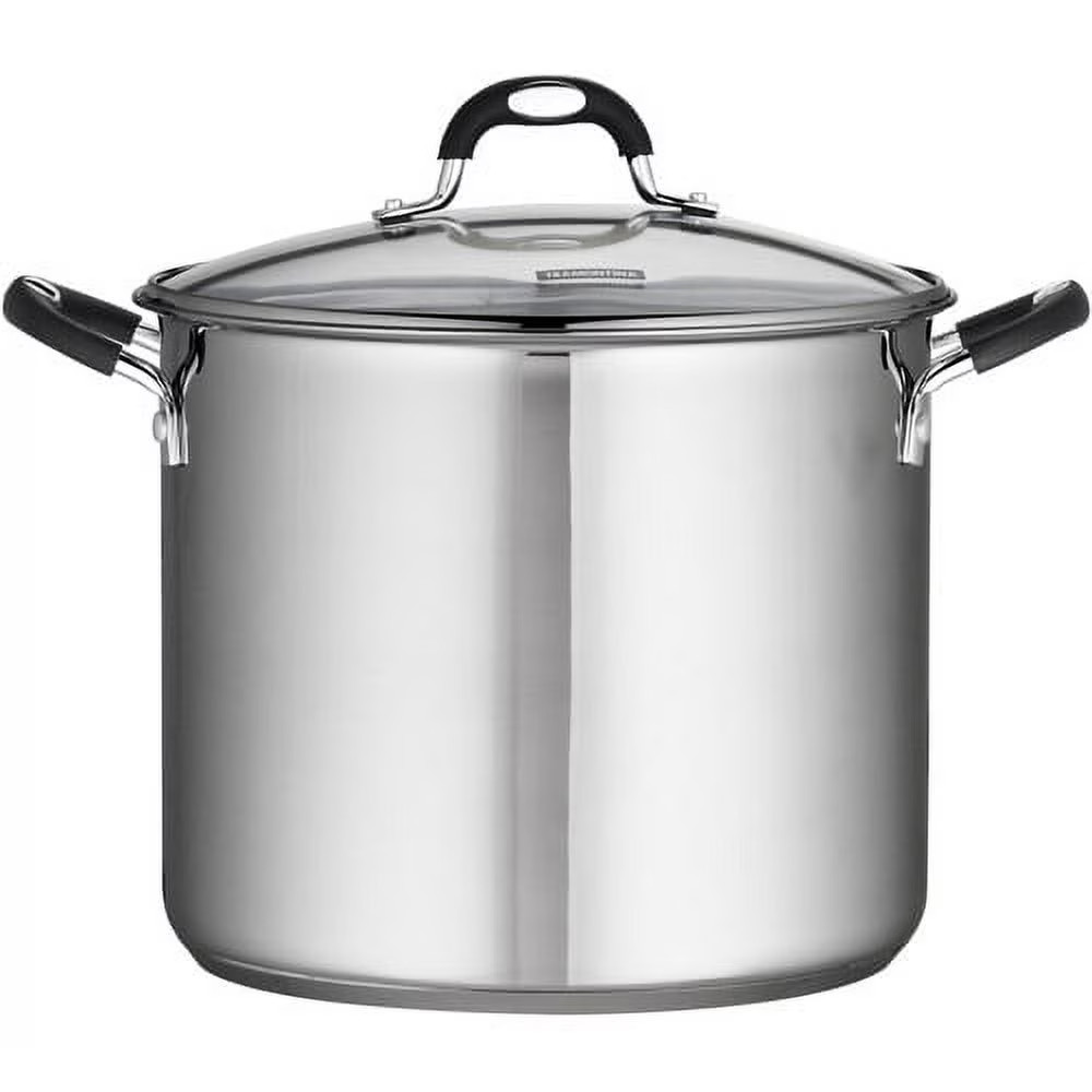 Tramontina 12 Qt Stainless Steel Covered Stock Pot