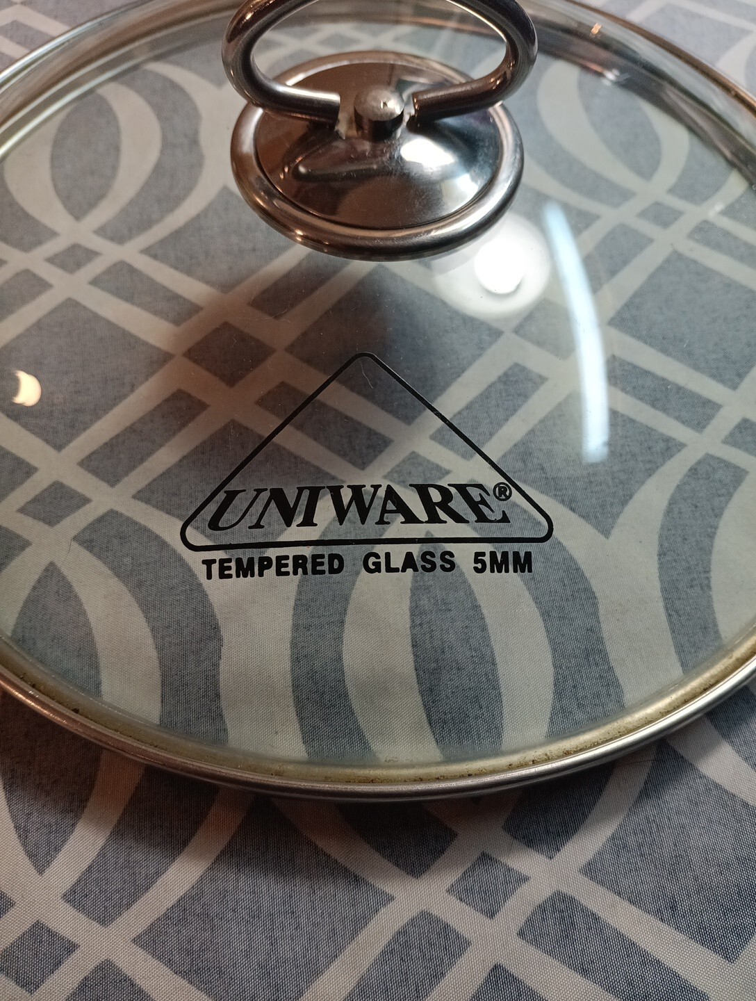 9.5″ Uniware Tempered Glass Round Pot Lid