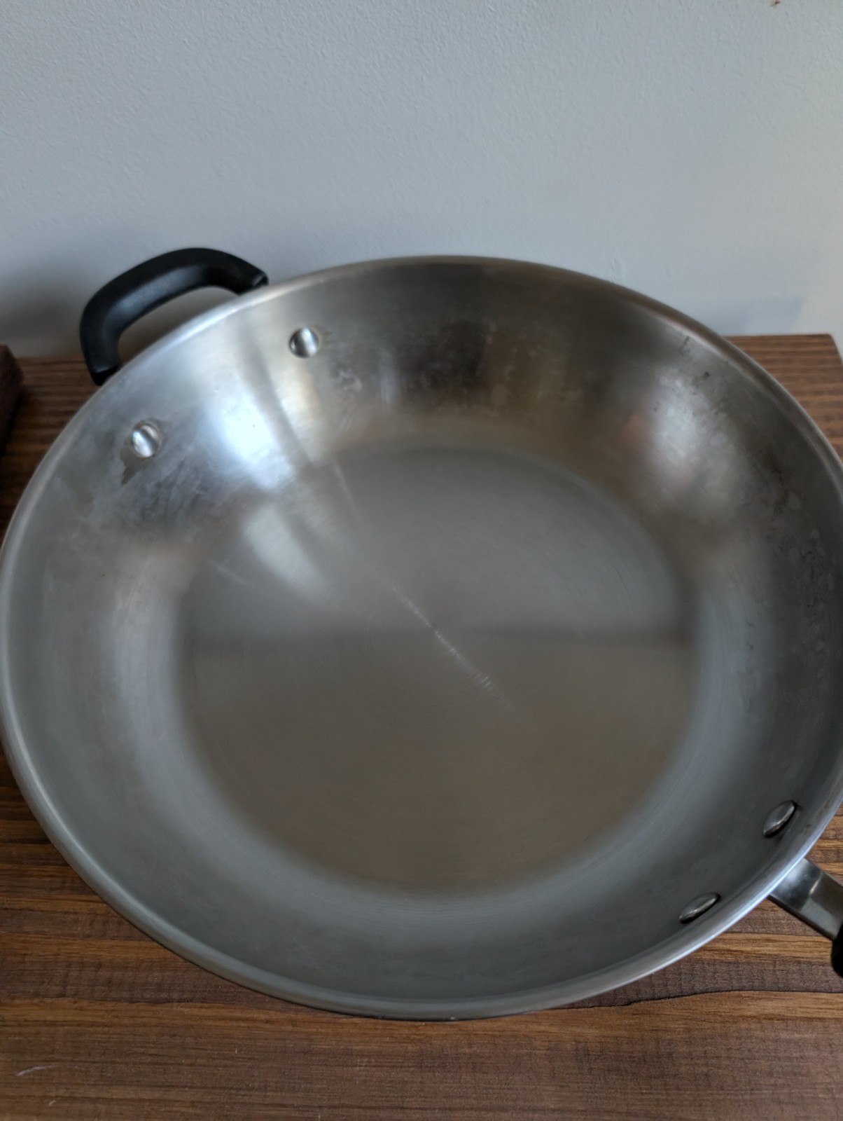 Tramontina 5 Qt Stainless Steel 12″ Saute Pan Tri Ply Base 4.7L No Lid