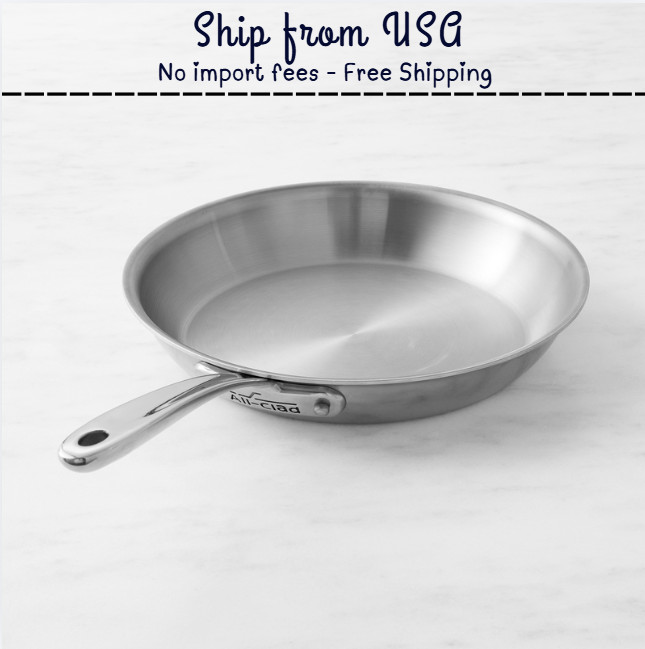 All-Clad G5 Graphite Core Stainless-Steel Fry Pans 10.5″