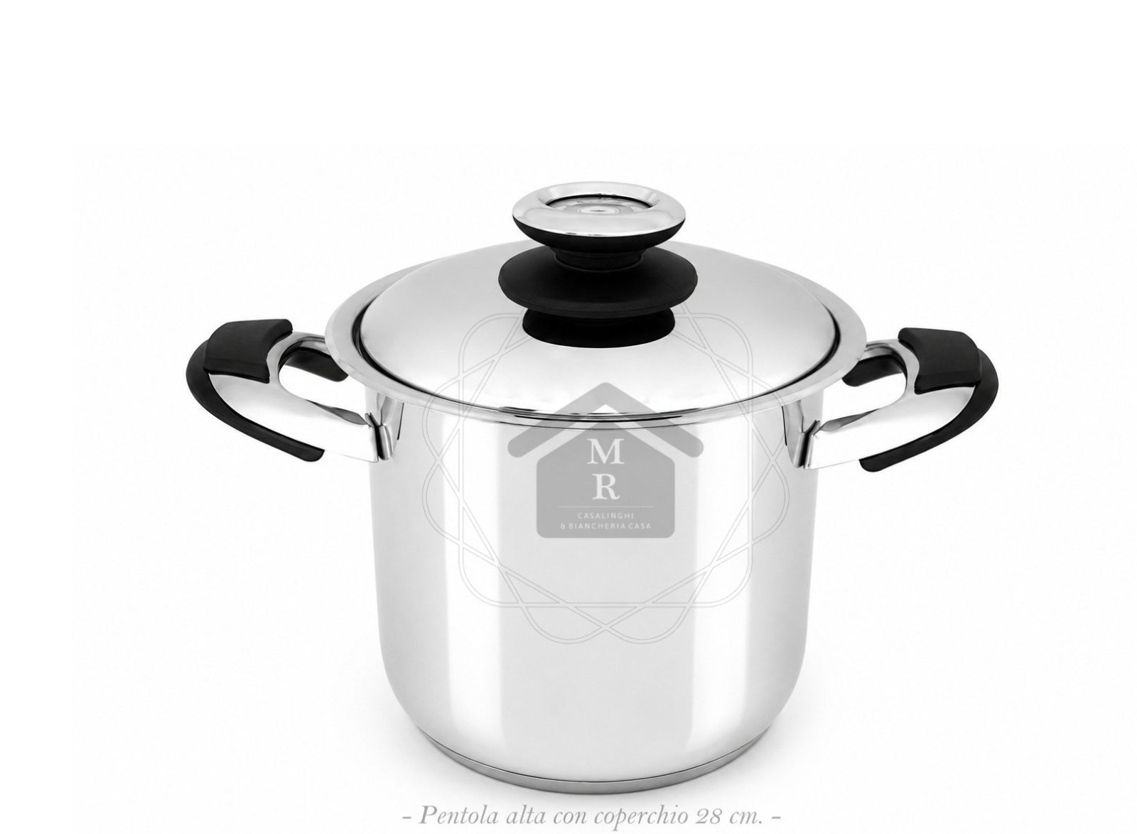 35 Piece MSBavaria 18/10 Stainless Steel Induction Cookware Battery Made in Italy