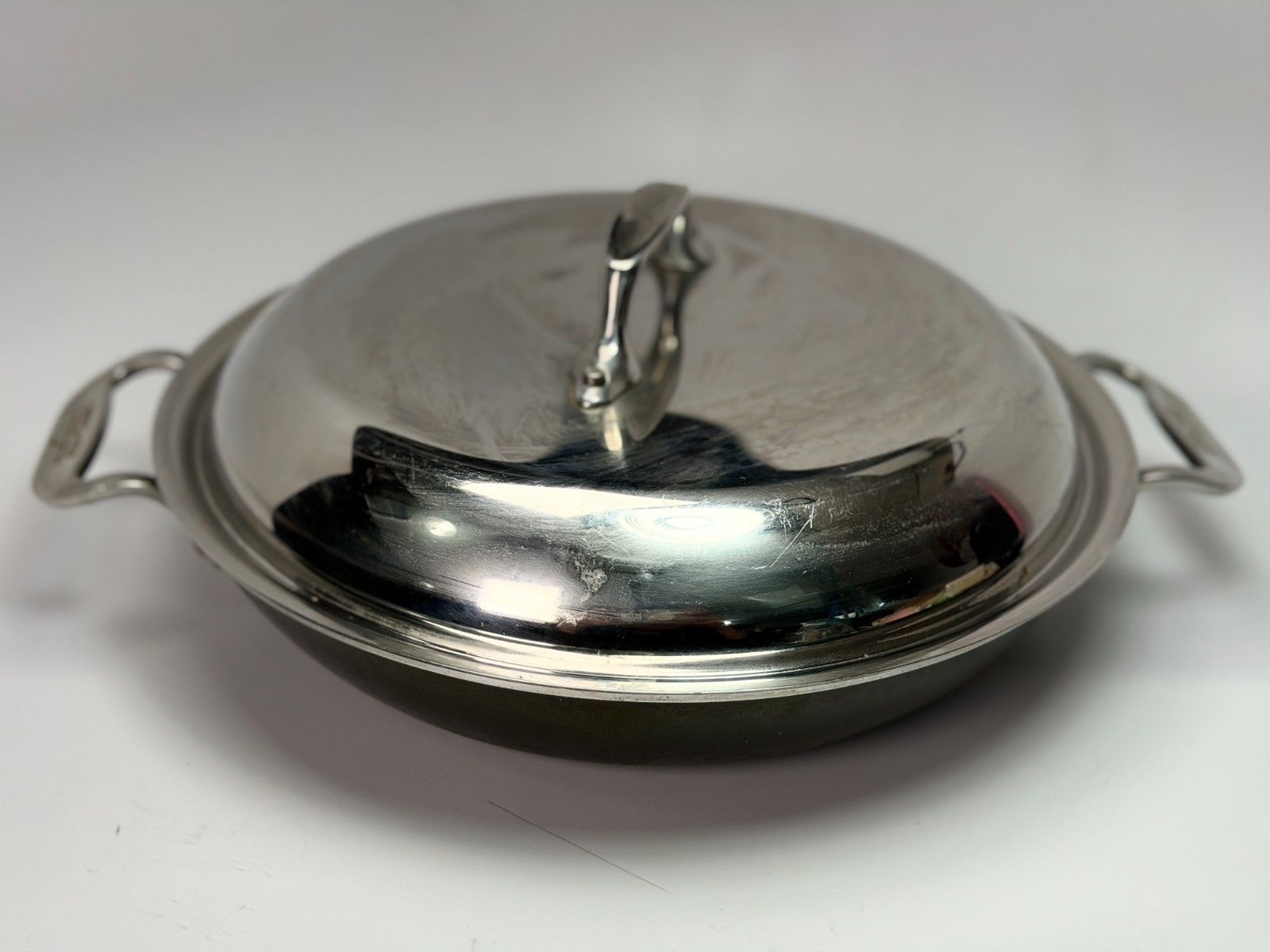 All-Clad Ltd 10.5 Inch Petite Braiser Paella Everyday Pan Saute Skillet W/ Lid