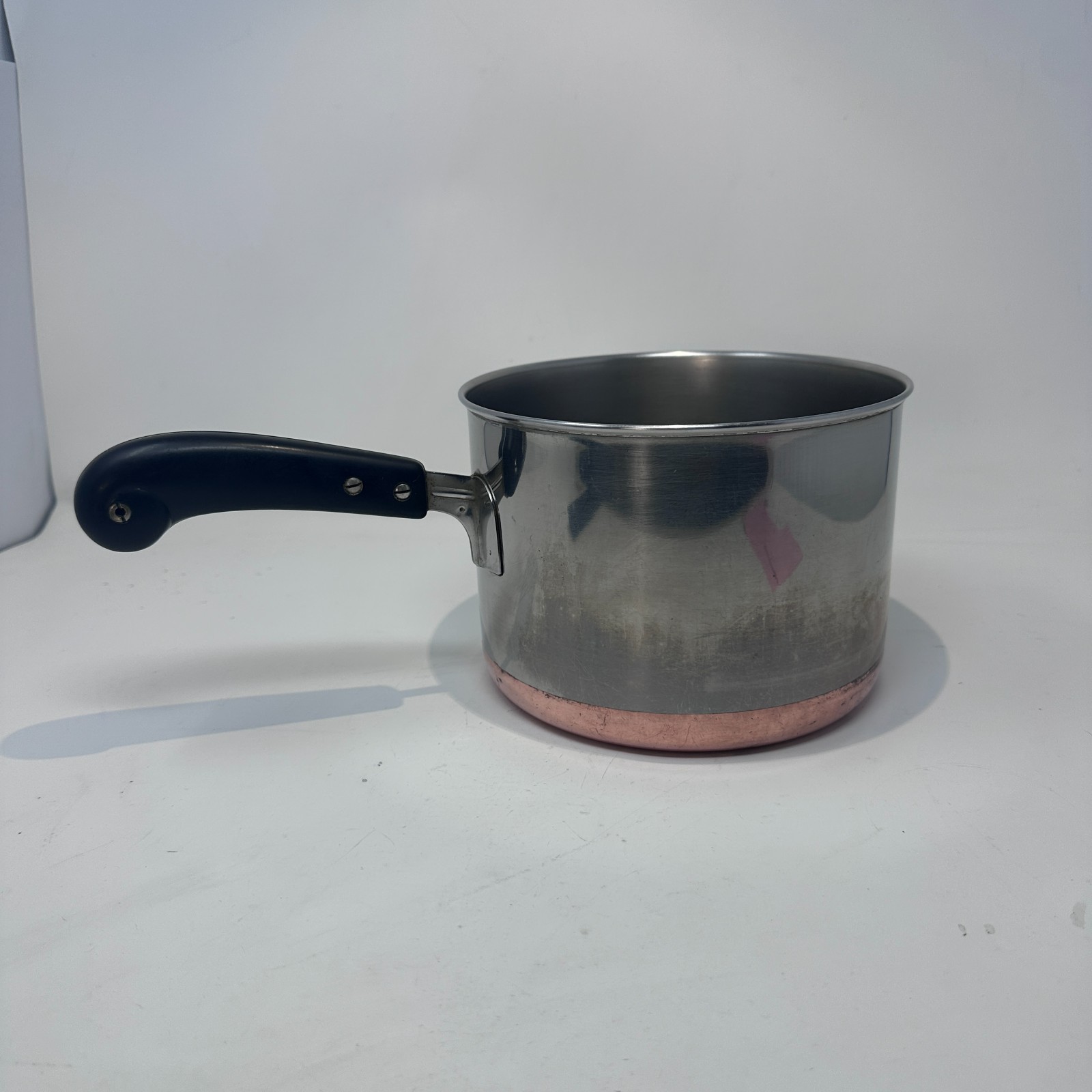 Revere Ware 3 Qt Single Circle Saucepan Bakelite Handle 1936 – 1946 RARE