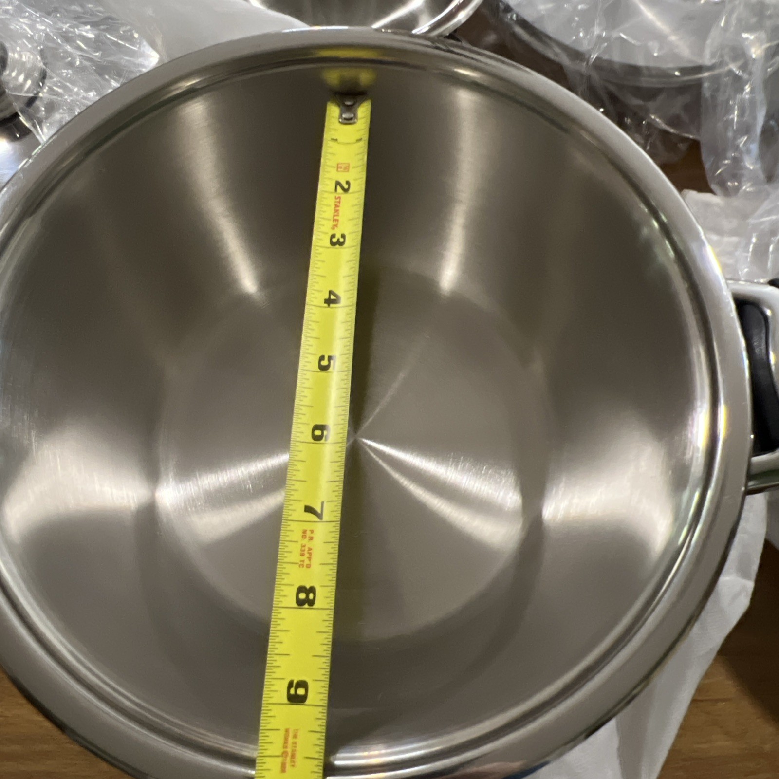 8 Pc Bachmayr Solingen Stainless Steel Pan Induction