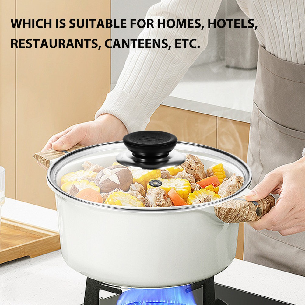 Replacement Lid Cookware Cover Small for Pan Glass Saucepan Anti-scald Pot Cap