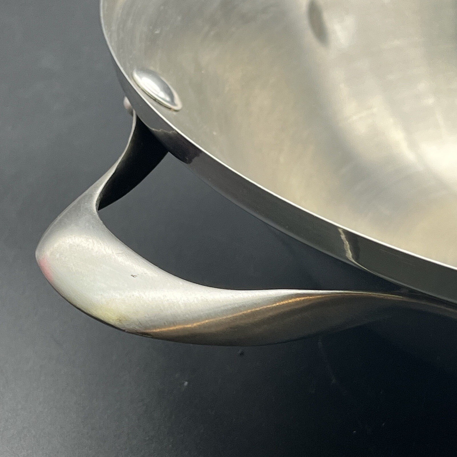 Calphalon Stainless Steel 11.25″ Double Boiler Insert # 104 Wok Pot 2 Handles