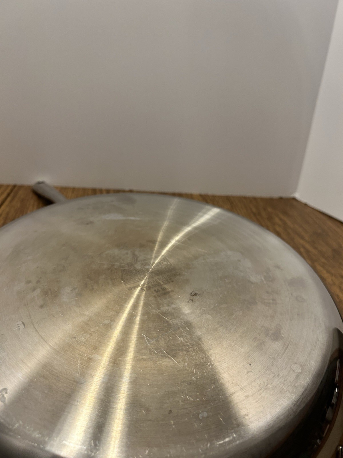 All-Clad Metalcrafters Anodized Skillet 14 Inch With Helper Handle