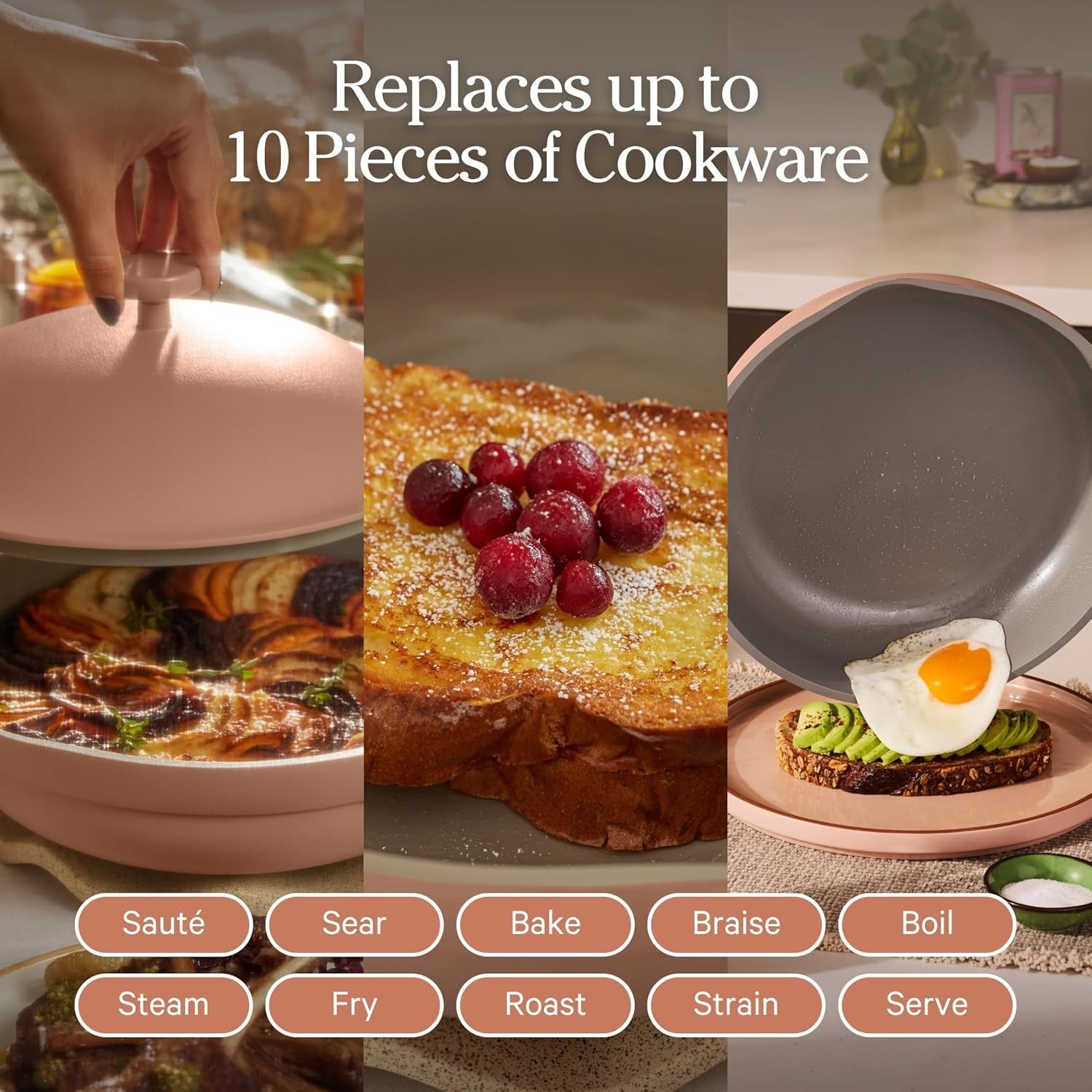 Our Place Always Pan SPICE Color 2.6qt/2.46l IN BOX READ Description