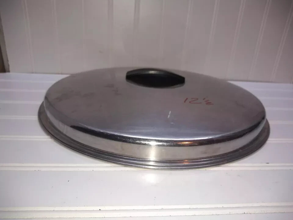 Ecko Flint Waterless Cookware 12.5″ Stainless Lid Cover For Skillet Stockpot Pan