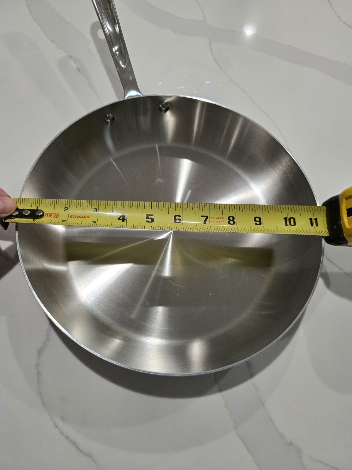 NEW All-Clad D5 Stainless Steel 11” inch Frying Pan Skillet Made in USA