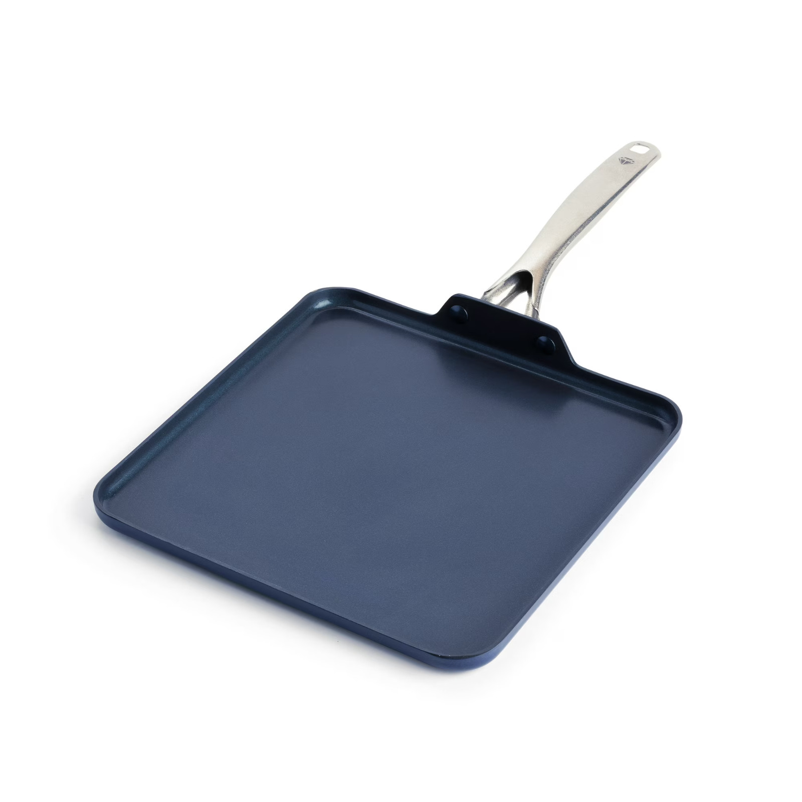 Blue Diamond 11 Inch Griddle Pan Nonstick Ceramic Cookware Metal Utensil Safe