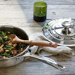 Stainless Steel 2.2 Quart Double Boiler Insert, Fits 2 & 3 Quart Saucepans