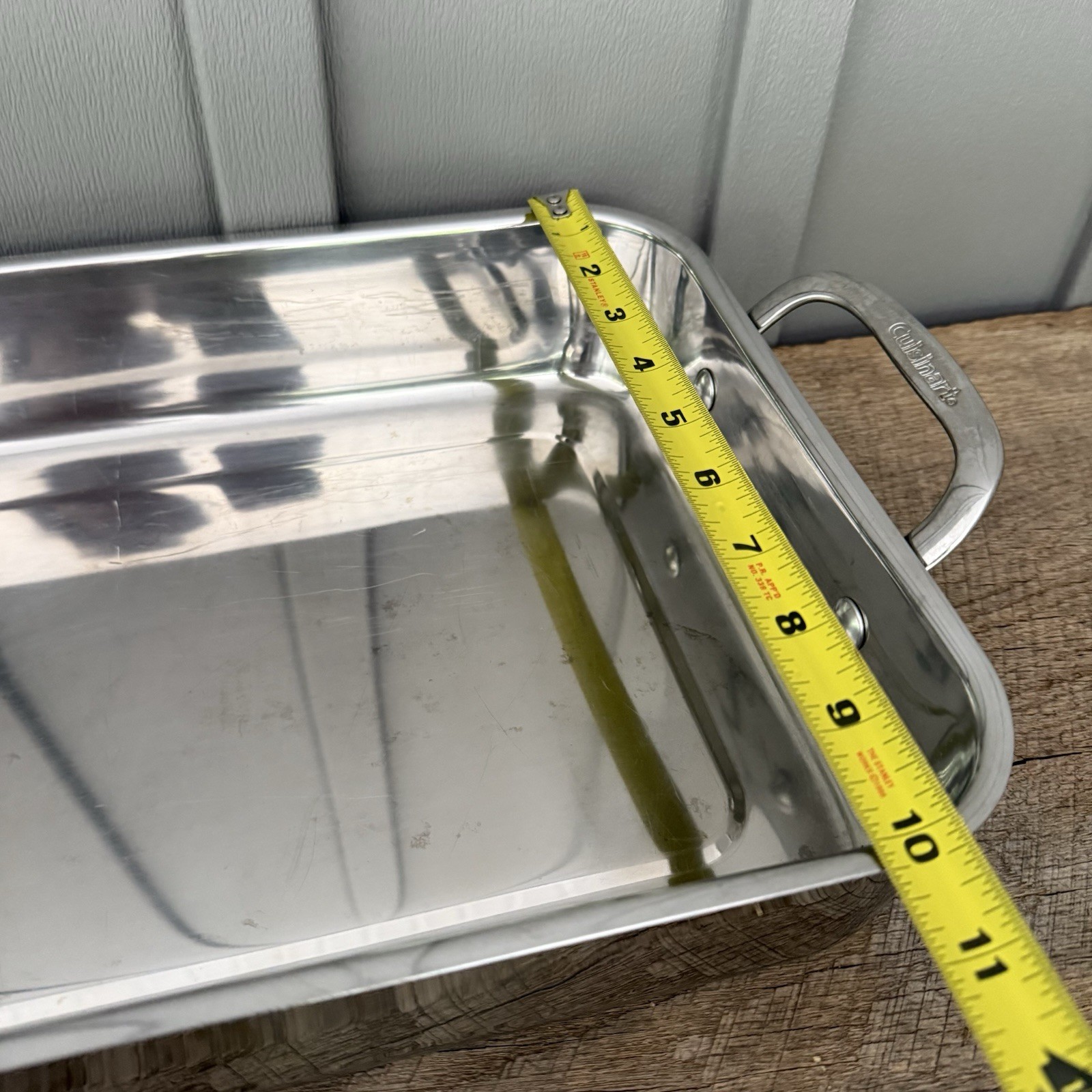 Cuisinart Chef’s Classic Stainless Cookware 14 Inch Lasagna Pan 7117-14 Vintage