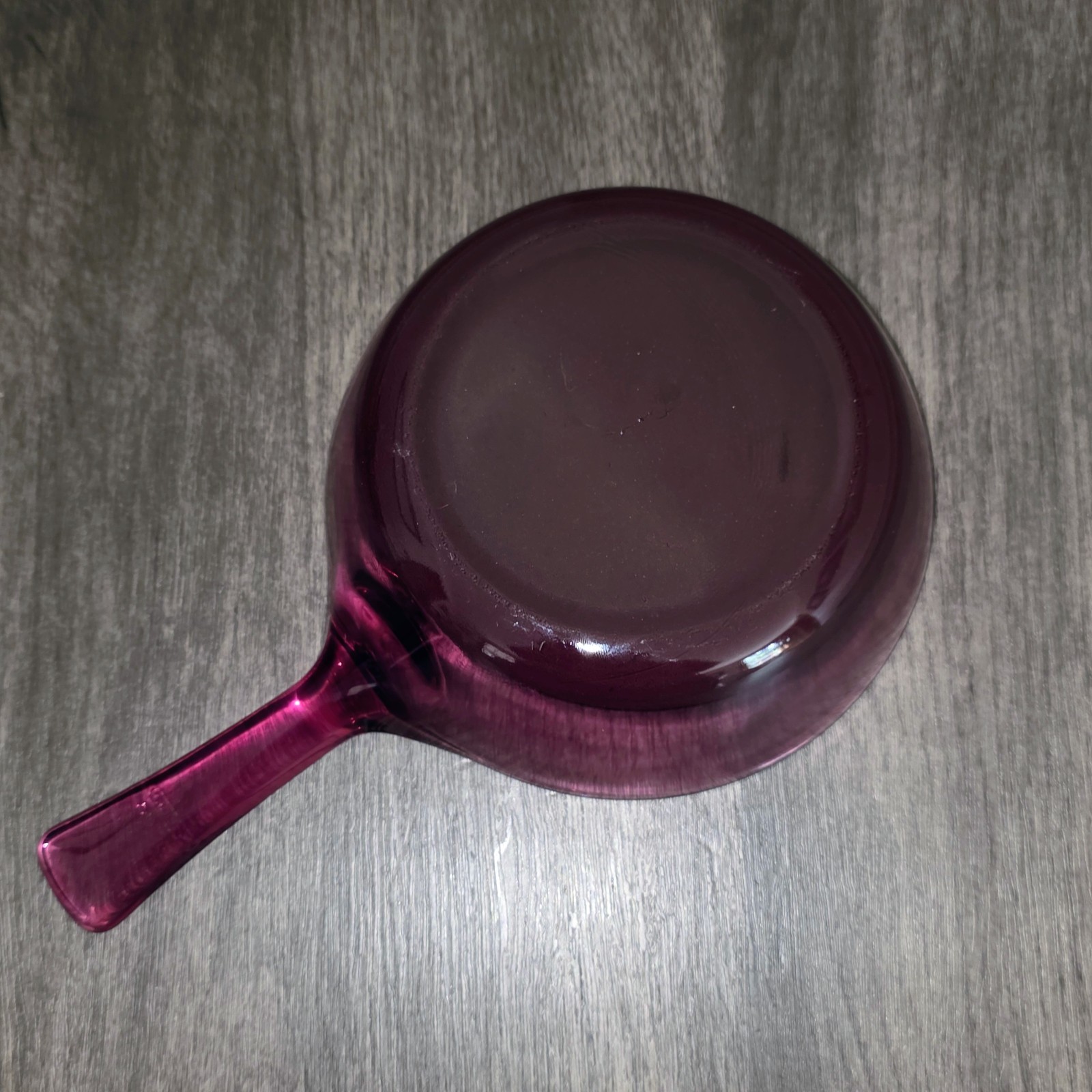 Set of 4 Corning/Pyrex Vision Cranberry Glass Cookware Pans with 3 Lids