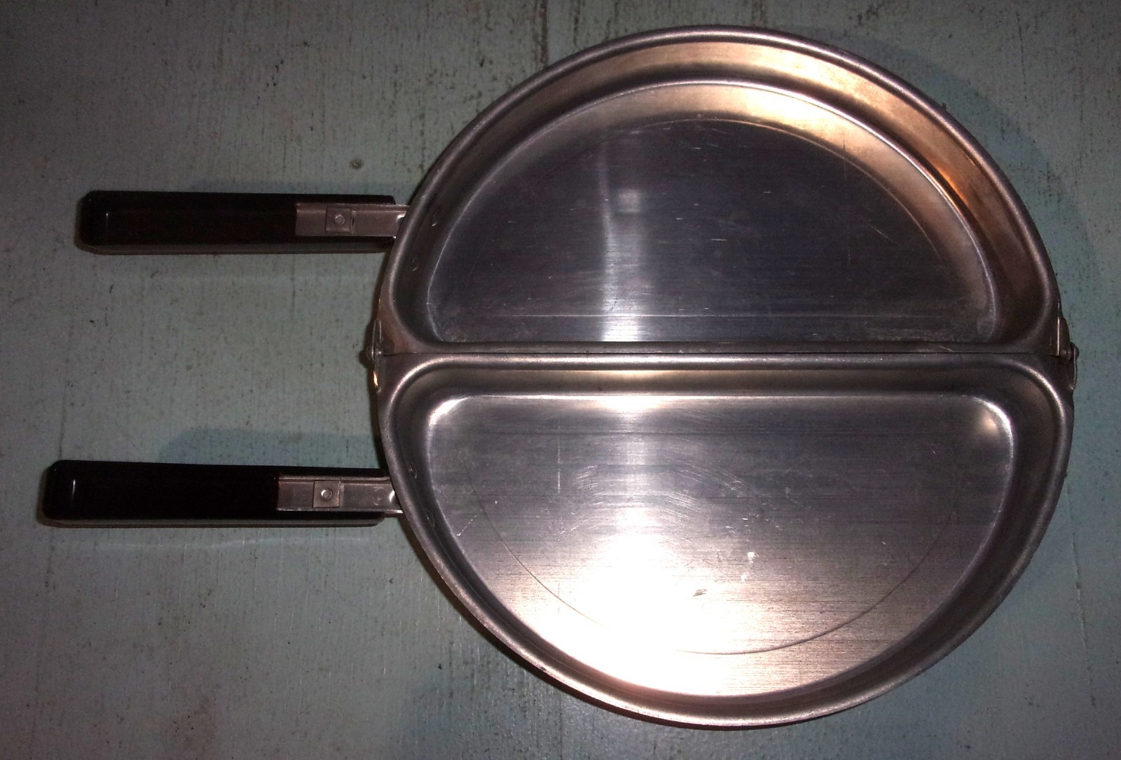 Vintage Jack & Jill Household Products Aluminum Egg Omelet Pan
