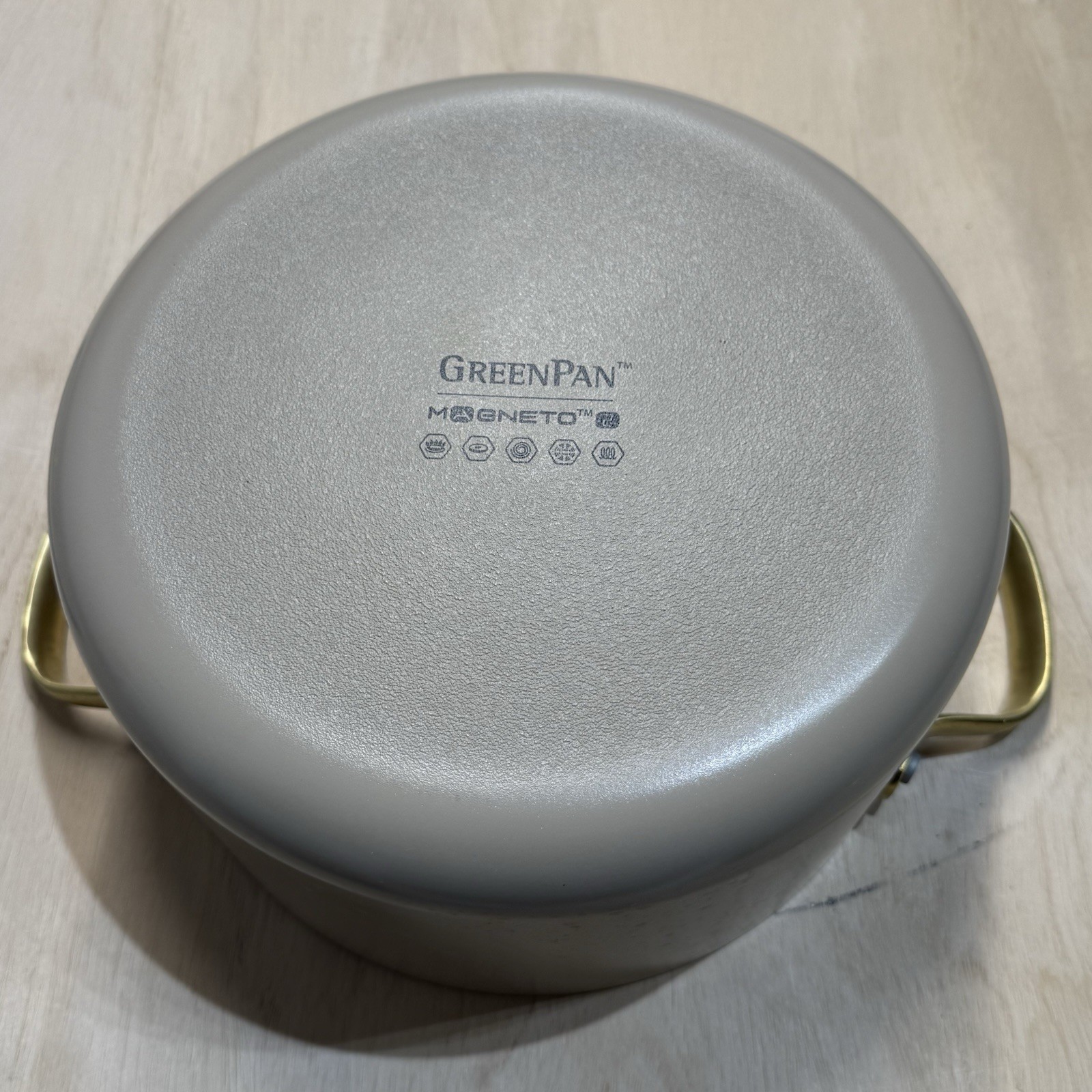 GreenPan Jewel Pro 11-Piece Cookware Set Hard Anodized Nonstick Taupe NEW NO BOX