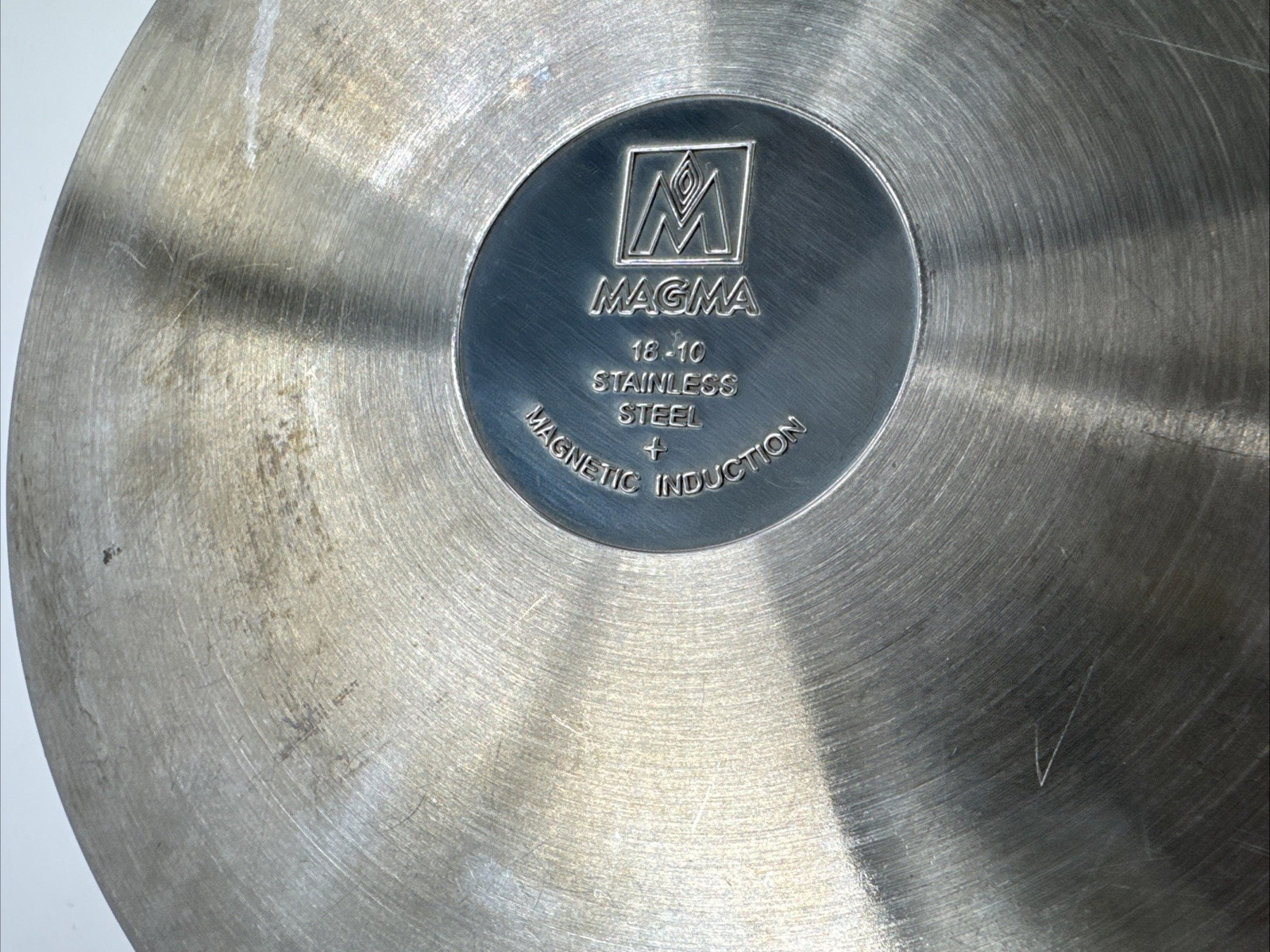Magma Stock Pot with Lid Double Handle Magnetic Induction 18/10 Stainless Steel