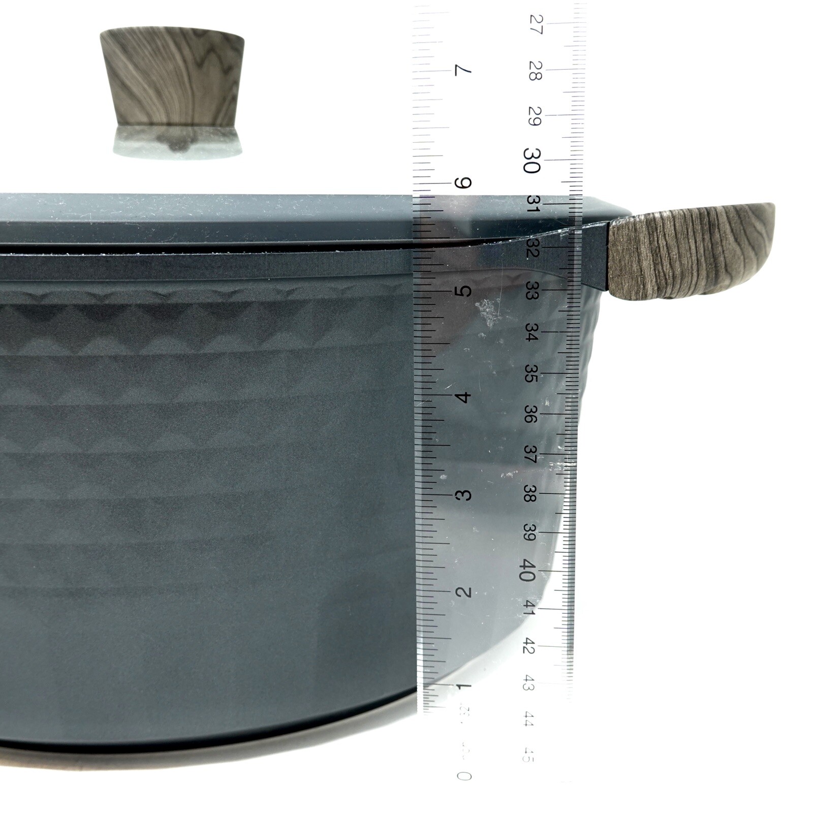 Big Size Pot/Casserole 12.5″ Inch,10 Qt + Lid Party/Restaurant Size D&W Cookware