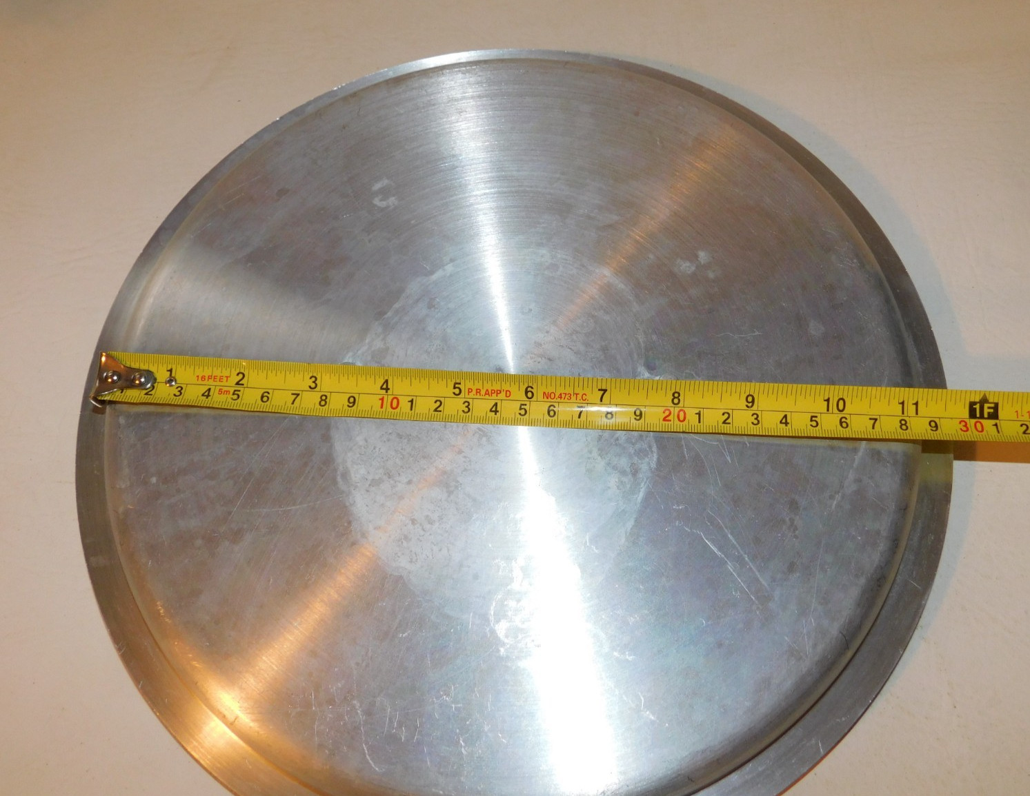Update International APTC-20 Aluminum Stock Pot Cover 12-5/8″ for 20 & 24 Qt