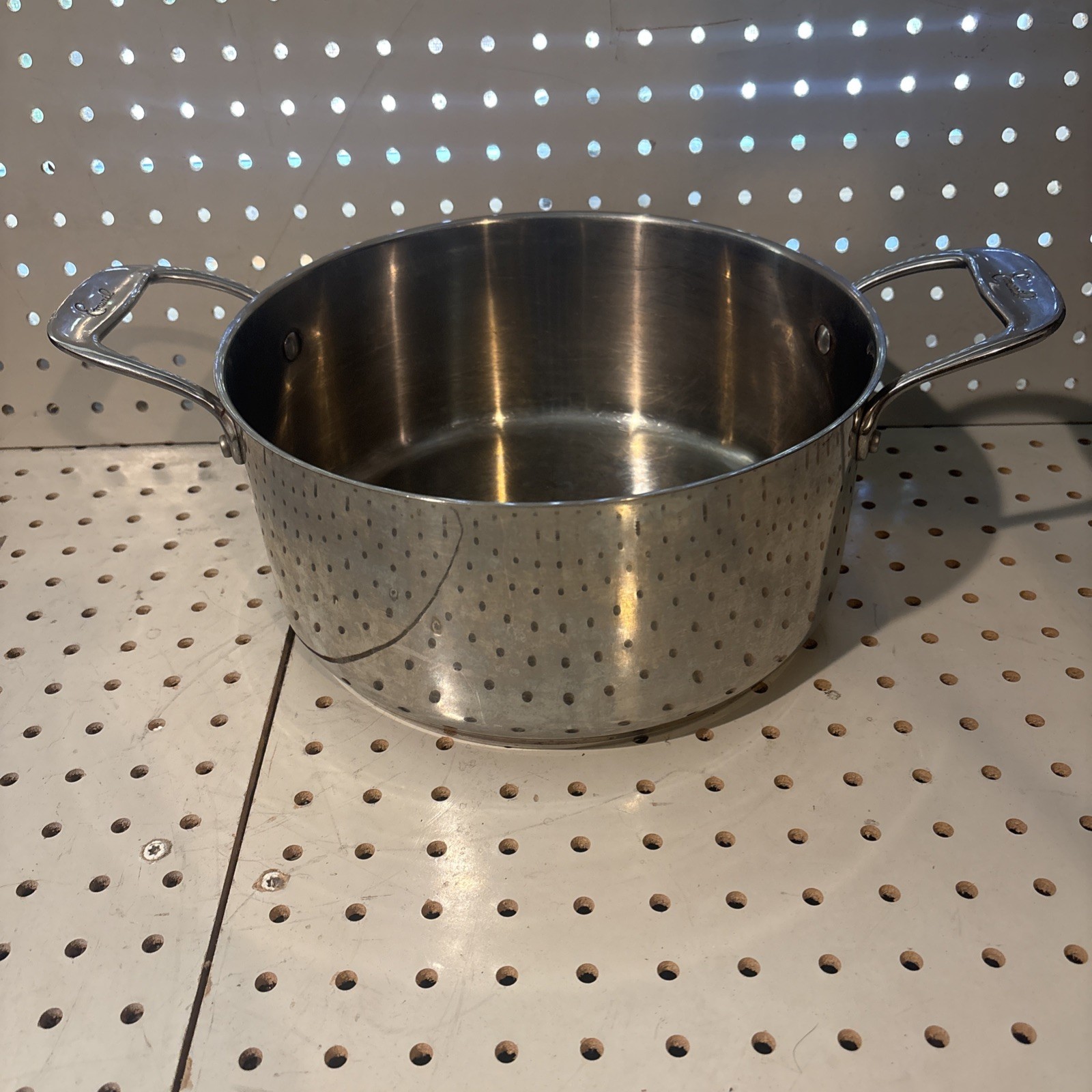 Emeril 6 Qt Quart Stock Pot Copper Core Stainless Steel No Lid