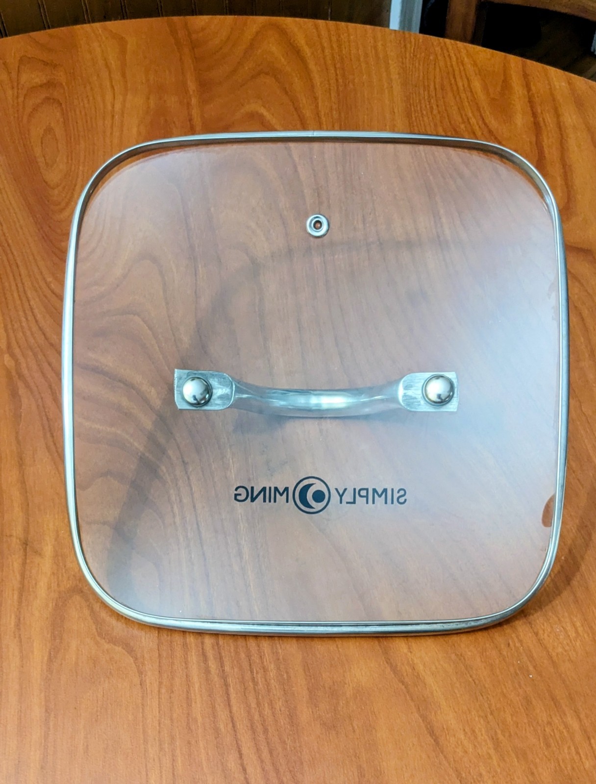 Simply Ming Square Lid Cover for Pan and Pot 8″ Lid Only